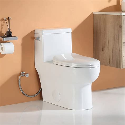 Horow One Piece Elongated Toilet With Left Hand Trip Lever 128 Gpf