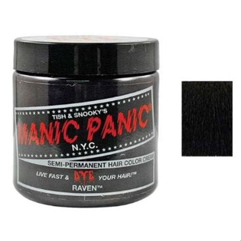 Jual Manic Panic Nyc Semi Permanent Hair Color Raven Classic Cream