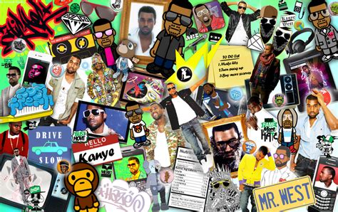 Kanye West Rap Music Collage By Jeramiah327 On Deviantart