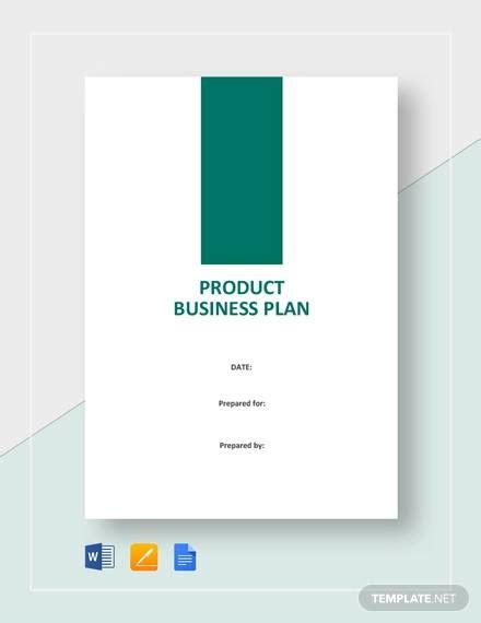 Product Business Plan Template Freebies Vrogue