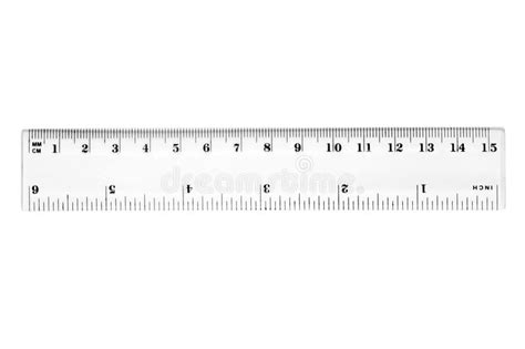 Centimeter is a metric unit of length. A 15 cm ruler. stock photo. Image of imperial, small ...