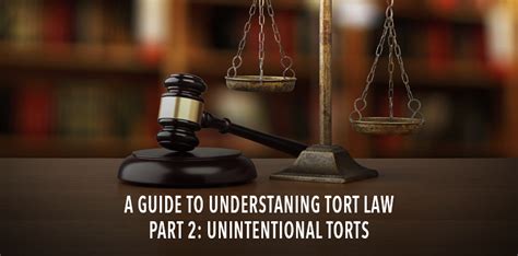 A Guide To Tort Law Part 2 Unintentional Torts Conte Jaswal