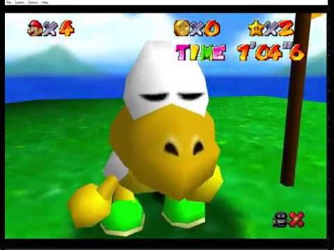 Super Mario 64- Bob-omb Battlefield, Footrace with Koopa ...