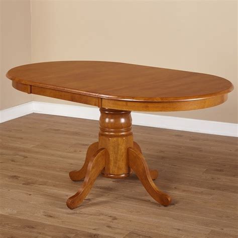 Unfortunately i did not take many pictures of this process. Shop Simple Living Rubberwood Round/ Oval Farmhouse Table ...