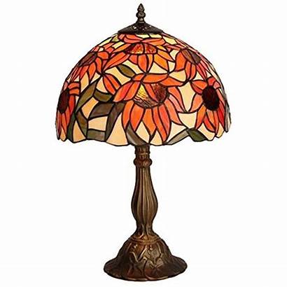 Tiffany Sunflower Lamp Table Lighting Inch Amora