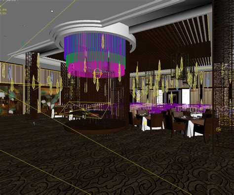 Artstation Luxury Large Hotel Restaurant 12 Resources