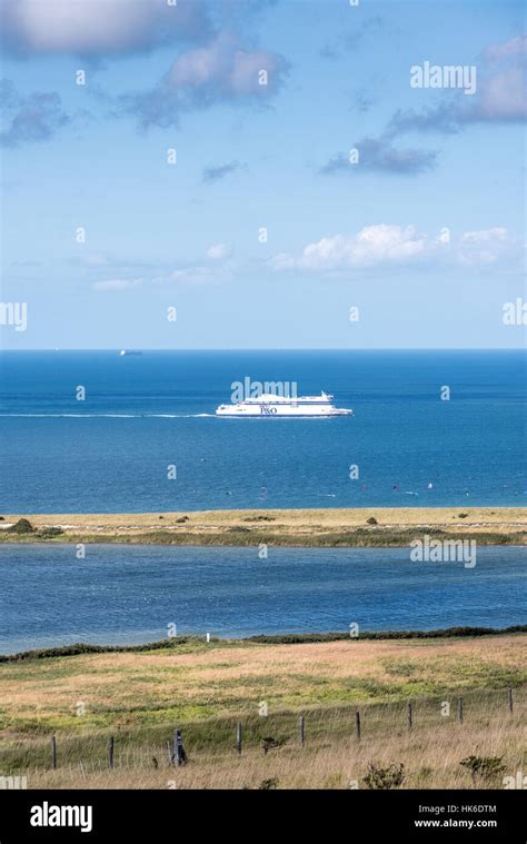 English Channel Between Dover England And Calais France Pando Ferries