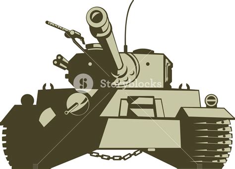 Army Tank Retro Royalty Free Stock Image Storyblocks