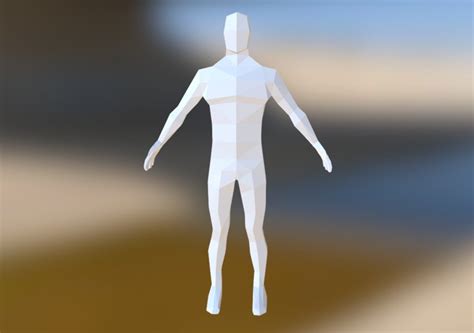 Low Poly Human Male 3d Warehouse Vlr Eng Br