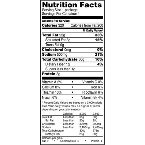 31 Nutrition Label Hot Cheetos Labels Database 2020
