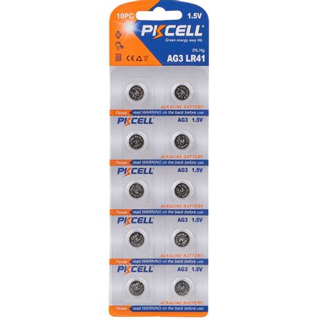 Lr736 Battery Pack Of 10 Alkaline 15v Batteries And Ink