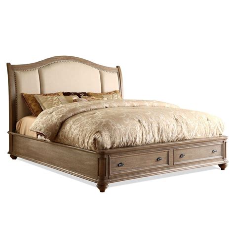 Headboard, footboard, frame, and solid wood slats are included (mattress sold separately) all above are our suggestions for upholstery king size bed. Coventry King Upholstered Headboard Bed with Storage ...