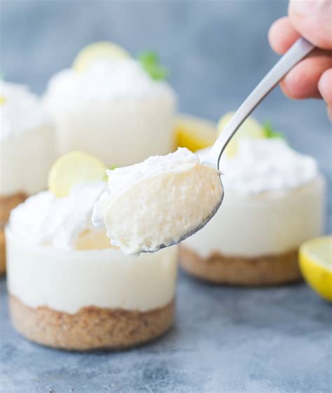 Splenda or stevia are healthy substitutes for sugar. NO-BAKE LEMON CHEESECAKE JARS - Low Carb - The flavours of kitchen
