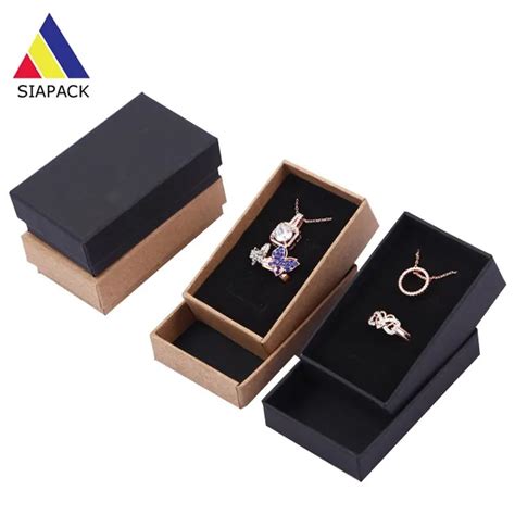 Wholesale Eco Friendly Kraft Jewelry Box Packaging Buy Kraft Jewelry