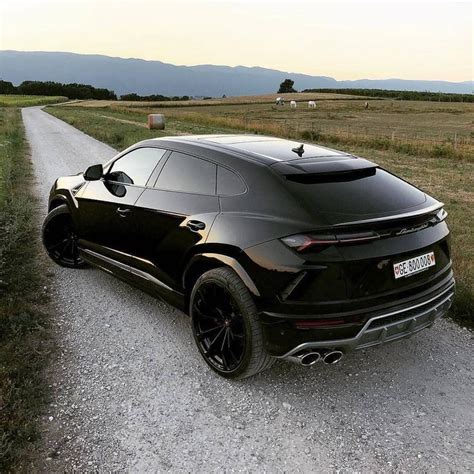 All Black Lamborghini Urus Thoughts By Alexandremourreau