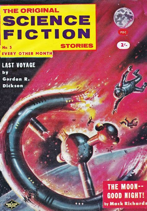 Original Science Fiction No5 1958 Cover Art Emsh Science Fiction
