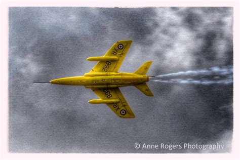 Anne Rogers Photography Folland Gnat In Yellowjacks Livery