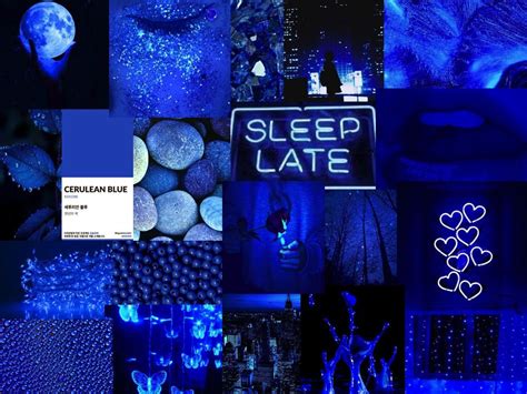 Blue Aesthetic Blue Aesthetic Mood Board Design Mood Board