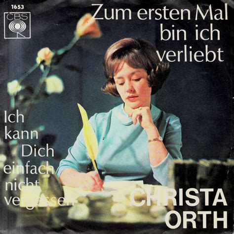 Christa Orth Zum Ersten Mal Bin Ich Verliebt 1965 Vinyl Discogs