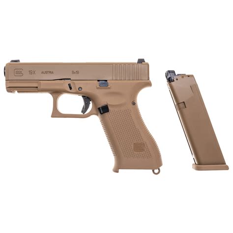 Icefoxes Airsoft Product Umarex Glock 19x Gbb Pistol Tan 6mm Vfc