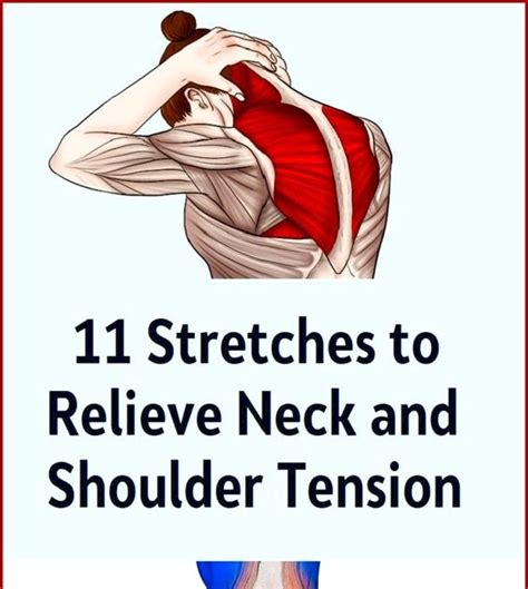 11 Stretches To Relieve Neck And Shoulder Tension Wellness Days