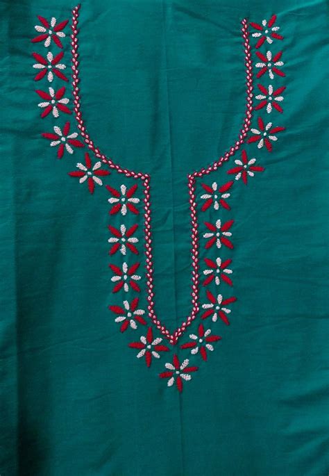 Neck Pattern Embroidery Neck Designs Hand Embroidery Design Patterns
