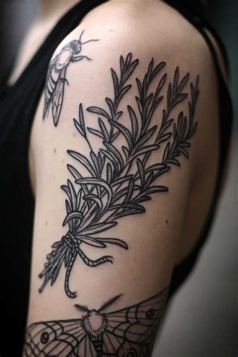 26 Botanical Tattoos That Will Show You Are One With Nature