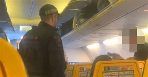 Ryanair Passenger Caught Vaping On Flight To Ibiza Bundled Off Plane By Police Mirror Online