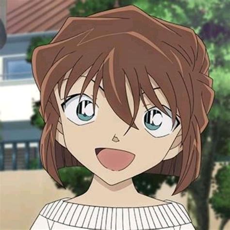 Haibara Smiling Brightly Anime Đang Yêu Detective