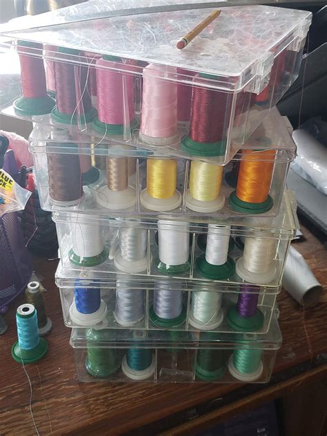 How To Organize Thread For Sewing And Machine Embroidery Embroidery