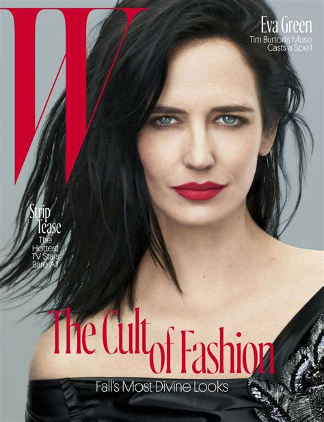 Eva Green W Magazine August 2016 Cover And Photos