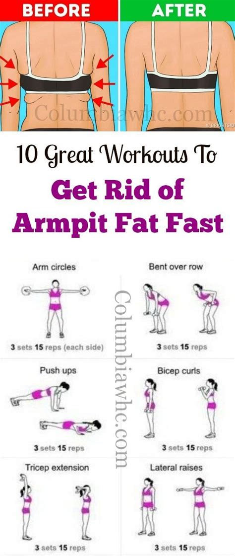 Bye Bye Armpit Fat Effective Ways To Get Rid Of It