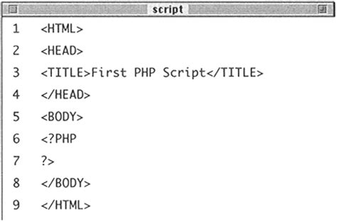 Basic Syntax Php For The World Wide Web Visual Quickstart Guide