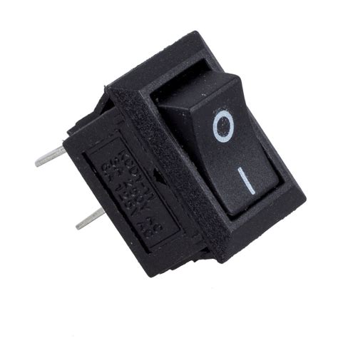 Interruptor De Encendidoapagado Ac 250 V 3a 2 Pin On Off I O Spst Snap Leanteces
