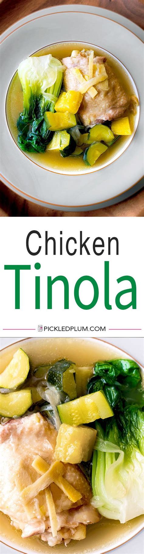 Chicken Tinola Recipe (Filipino) | Recipe | Tinola recipe ...