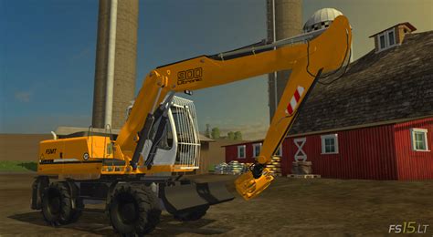 Liebherr 900C Litronic V 1 0 FS15 Mods FS15 LT