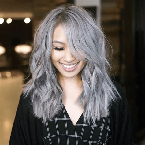 From Black To Smoky Silver Platinum Silver