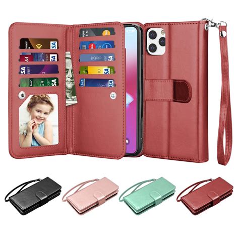 njjex wallet cases for iphone 11 pro max iphone 11 pro iphone 11 njjex [wrist strap] luxury