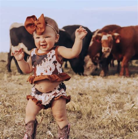Cowgirl 💓 Baby Clothes Country Country Baby Girl Baby Stuff Country