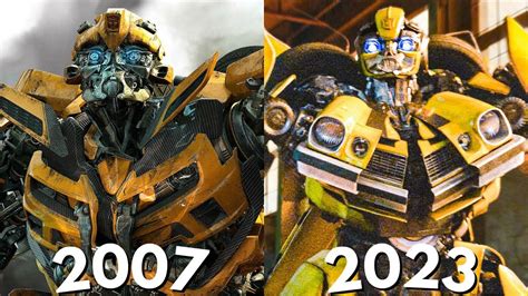 Evolution Of Bumblebee In Movies W Story Youtube