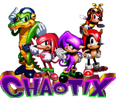 Chaotix Title Screen By Jsevion On Deviantart In 2022 Knuckles