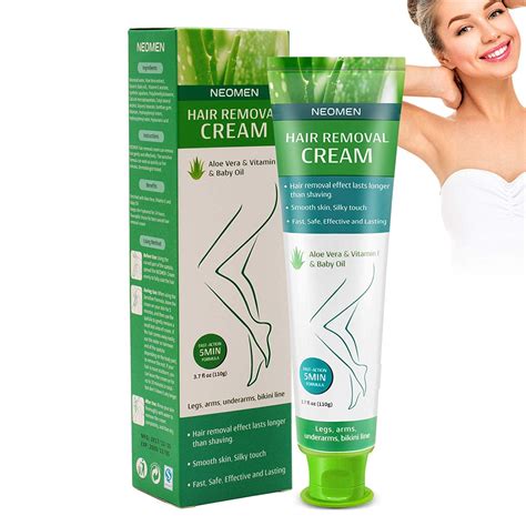 Neomen Hair Removal Cream Premium Depilatory Cream Skin Friendly Painless Flawless Hair