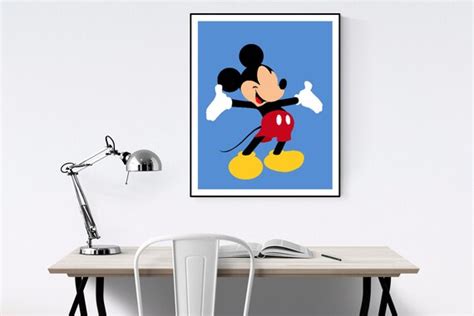 Mickey Mouse Minimalist Poster