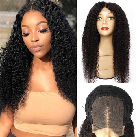 Kisshair 4x4 Closure Wig 13x4 Lace Frontal Wig Jerry Curly Brazilian