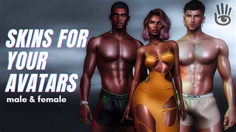 Second Life Skins For Your Avatar Shapes And Customization Tips Velour Giveaway Youtube