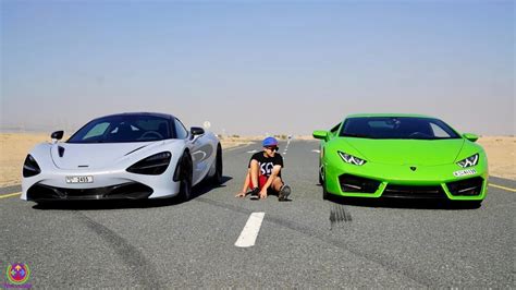 Racing Mclaren Vs Lamborghini Youtube