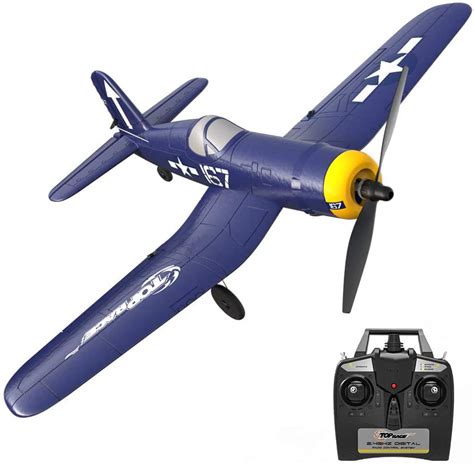 Buy Top Race Rc Plane 4 Channel Remote Control Airplane Ready To Fly Rc