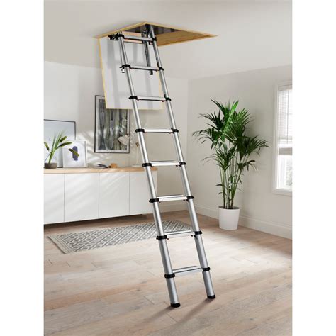 Youngman Telescopic Loft Loft Ladder 2.6m | Ladders4Sale