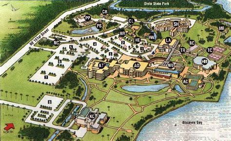 Fiu Bbc Campus Map Smyrna Beach Florida Map