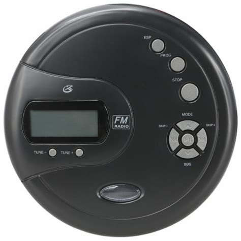 Gpx Portable Cd Player Black 1 Ct Frys Food Stores